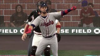 Atlanta Braves vs Arizona Diamondbacks  MLB Today 710 Full Game Highlights  MLB The Show 24 Sim [upl. by Ahsaf564]