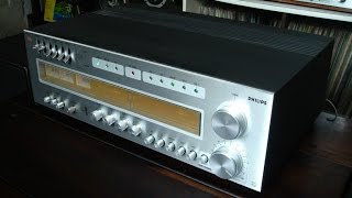 749 Philips Receiver 70s Vídeo DEMO [upl. by Aivital162]