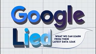 What I Learned from Googles Latest Data Leak Will SHOCK You [upl. by Attaynek]