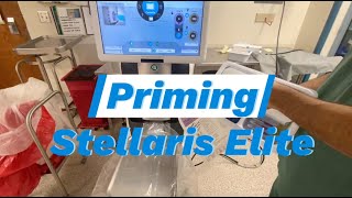 The Priming Steps of the Stellaris Elite Vitrectomy Machine [upl. by Attenej]