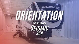 2022 Jayco Seismic 359 Orientation [upl. by Dorry116]