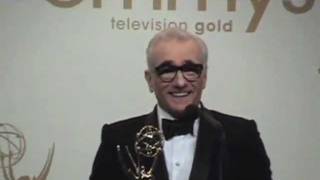 Martin Scorsese discusses winning an Oscar vs Emmys [upl. by Eem]