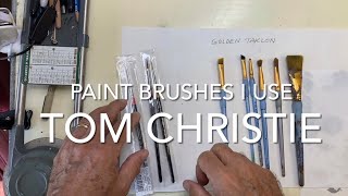 Paint Brushes I Use [upl. by Katine769]