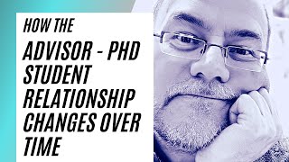 How the relationship between advisor and PhD student develops over time phd phdlife [upl. by Hamish]