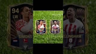 Jobe Bellingham 🏴󠁧󠁢󠁥󠁮󠁧󠁿 Vs Xavi Simons 🇳🇱 fifa24 fifa fifamobile fifarenderz [upl. by Eudosia12]