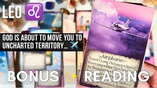 LEO ♌️ UNCHARTED TERRITORY ✈️ INCOMING ⚡️A NEW SOULMATE 💕AND 💰🏠💫 leo tarot [upl. by Themis372]