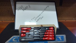 info on the KTOOL international screwdriver set give away [upl. by Manaker]