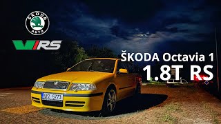 Škoda OCTAVIA 18T RS žlutá kombi original stav [upl. by Ttimme]