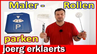 MalerRolle und Pinsel einfach parken und vorm austrocknen schützen so gehts DIY Tutorial No347 [upl. by Eissalc493]