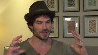 V WARS Series  full Ian Somerhalder Interview  THE VAMPIRE DIARIES  VWARS best moments NETFLIX [upl. by Molahs]