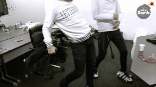 BANGTAN BOMB RINGA LINGA by TAEYANG of BIGBANG DANCE PARTY [upl. by Driscoll]