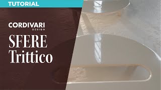 Cordivari Tutorial  SFERE TRITTICO  Guarda come installare il corpo da incasso [upl. by Teddie]