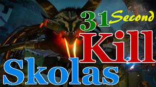 دستني  قتل Skolas و الدمج SOLAR في 31 ثانية Prison of Elders lvl 35 [upl. by Connors791]