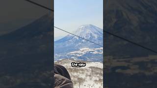 Make sure to enjoy life 💯 skiing japan mountains snow powderskiing snowboarding winter [upl. by Vania411]