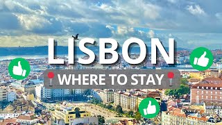 Top 5 Best Areas To Stay In Lisbon Portugal 🇵🇹 [upl. by Ahsikrats]