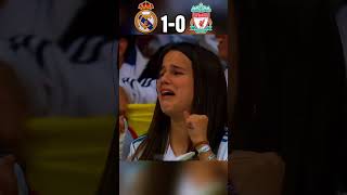 Real Madrid 🇪🇸 VS Liverpool 🏴 UCL 2018 football worldcup match shorts fifa skills cr7 kick [upl. by Cahan]