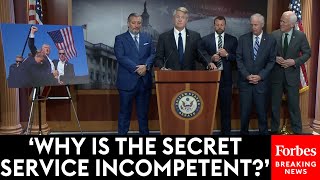 BREAKING NEWS GOP Senators Eviscerate Secret Service FBI Over Trump Assassination Attempt [upl. by Doti587]