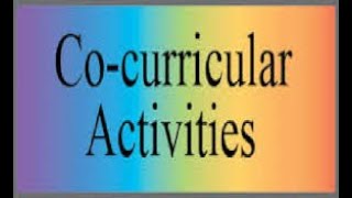 Meaning of cocurricular activitiesBy urvashi parihar [upl. by Massiw]