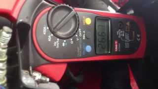 Alfa 24 JTDm cold start current on glow plugs [upl. by Niveg]