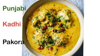 Pakistani Kadhi Pakora Recipe Gujarati kadhi Punjabi Pakora Kadhi [upl. by Menell137]