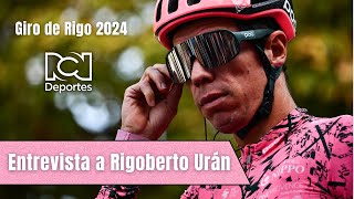 Entrevista a Rigoberto Urán  Giro de Rigo 2024 [upl. by Merriman]