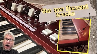 Hammond M Solo Amazing First Impressions [upl. by Obie548]