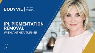 Anthea Turner Talks About IPL Pigmentation Removal  Bodyvie [upl. by Alyse]