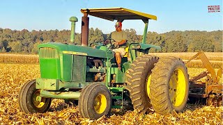 JOHN DEERE 5020 Tractor Working on Fall Tillage [upl. by Pas]