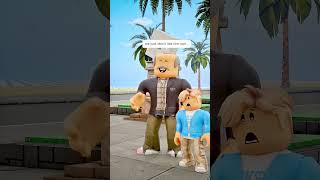 Kid Gets Bullied By The Whole Town In Roblox 😖 shorts [upl. by Auqinihs]