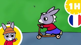 🛴 Trotro fait la course en trottinette  🛴  Dessin Animé pour Bébé [upl. by Wakerly818]