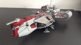 TimeLapse build  LEGO Star wars 7964 Republic Frigate HD [upl. by Asiel63]