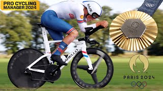 Paris 2024 Olympics Individual Time Trial  Pro Cycling Manager 2024 [upl. by Fisher720]