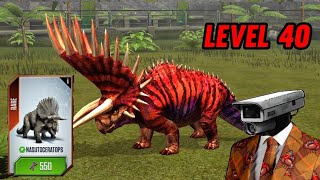 Awesome Nasutoceratops Level 40 Gameplay [upl. by Minor]