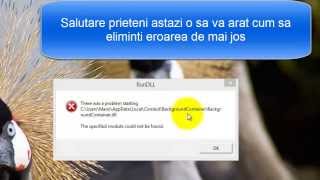 rundll error fix windows 81 [upl. by Swamy109]