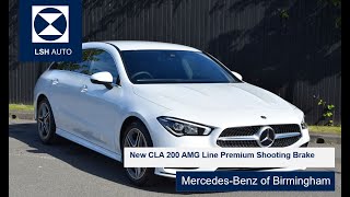 New MercedesBenz CLA 200 AMG Line Premium Shooting Brake [upl. by Kind]