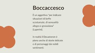 5 cose su Boccaccio Video [upl. by Ephraim861]