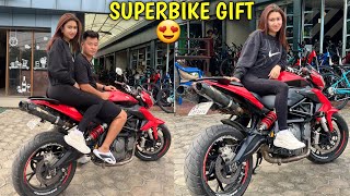 NEW SUPERBIKE FOR ALISHA😍 BENELLI 600  alishakhadgi9769 [upl. by Arodaeht]