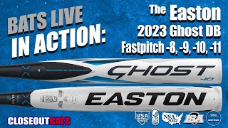 HITTING Easton Ghost Double Barrel Fastpitch Bats 8 9 10 11 2023 [upl. by Neenahs]