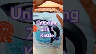 Unboxing Chefman Electric Kettle  2 in 1 Kettle shorts shortvideo kettle [upl. by Thorrlow]