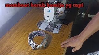 membuat kerah kemija [upl. by Neely]