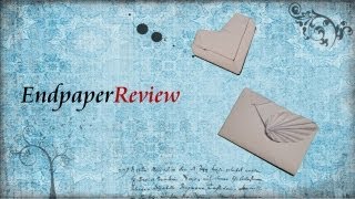 Originelle Briefe selber falten  Tutorial  EndpaperReview [upl. by Eelinej]