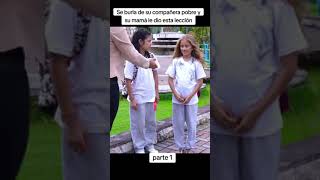 Se burla de su compañera y su mamá le da esta lección😭 Versión completa 2⤵️ [upl. by Harlie780]