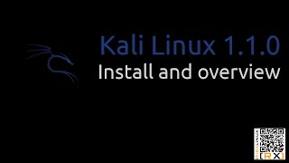 Kali Linux 110 Install and overview  Penetration testing redefined [upl. by Ayyn]