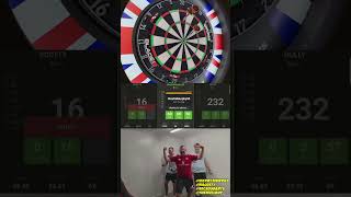 170 checkout darts big fish charliemurphy50 [upl. by Doniv781]