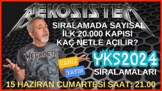 YKS 2024 SAYISAL İLK 20K SIRALAMA TAHMİNLERİ [upl. by Olivier]