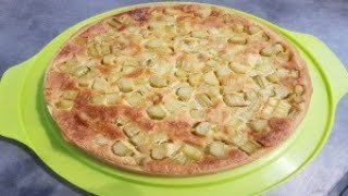 Recette Tarte A La Rhubarbe [upl. by Staten216]