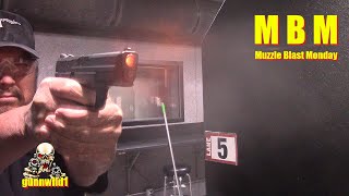 Muzzle Blast Monday  MampP40 using SampB ammo [upl. by Halimaj]