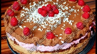 Schokoladen Himbeertorte [upl. by Nednerb]