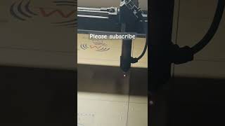 Watch how Acrylic laser cutting works ytshorts acrylic [upl. by Nnahgaem]