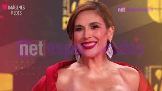 Angélica Vale luce espectacular figura en Premios Lo Nuestro [upl. by Aihsiym796]